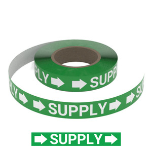 Supply (Green) - Pipe Marking Roll